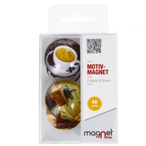 Magnesy Magnet Kawa/Młynek, 2szt 3.5cm
